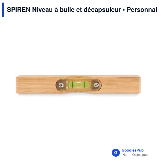 SPIREN Niveau à bulle et décapsuleur - Image 5