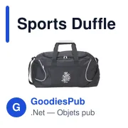 Sac de sport personnalisable avec logo - Sports Duffle - Miniature 4