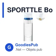 SPORTTLE Bouteille en RPET 500ml - Miniature 1