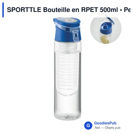SPORTTLE Bouteille en RPET 500ml