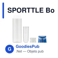 SPORTTLE Bouteille en RPET 500ml - Miniature 2