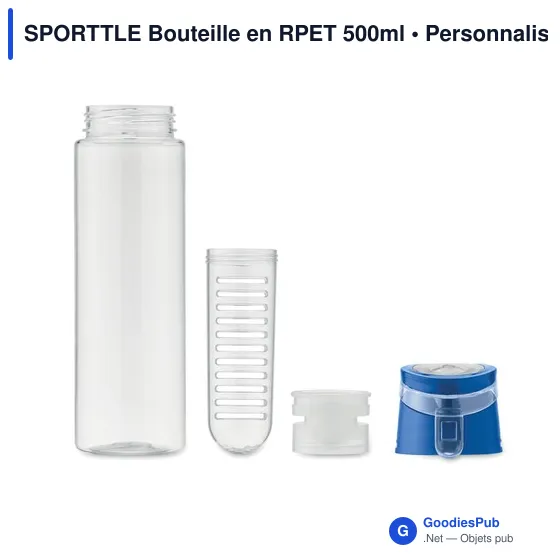 SPORTTLE Bouteille en RPET 500ml - Image 2