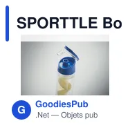 SPORTTLE Bouteille en RPET 500ml - Miniature 5