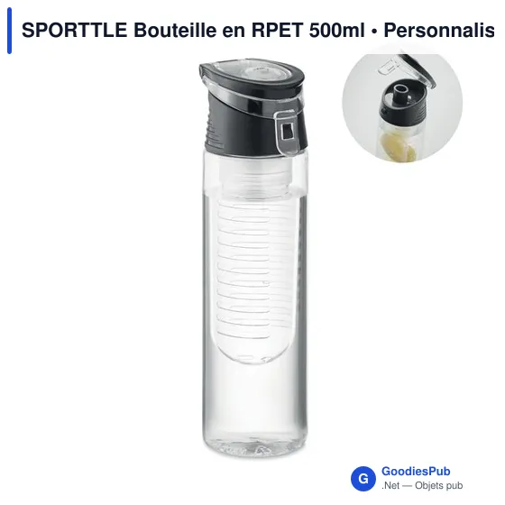 SPORTTLE Bouteille en RPET 500ml - Image 9
