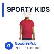 SPORTY KIDS T-SHIRT 140g - Miniature 10