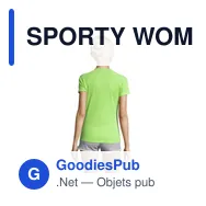 SPORTY WOMEN T-SHIRT  140g - Miniature 11