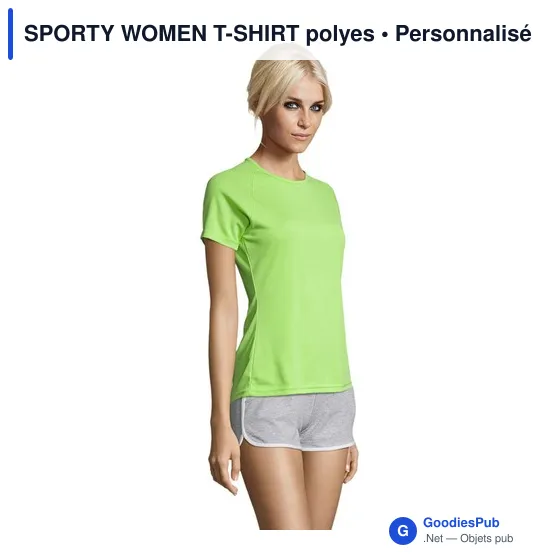 SPORTY WOMEN T-SHIRT  140g - Image 12