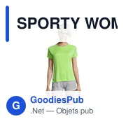 SPORTY WOMEN T-SHIRT 140g - Miniature 4
