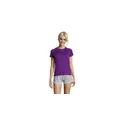 Variante violet foncé - SPORTY WOMEN T-SHIRT  140g