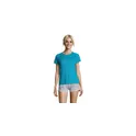 Variante bleu aqua - SPORTY WOMEN T-SHIRT  140g
