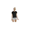Variante noir - SPORTY WOMEN T-SHIRT  140g