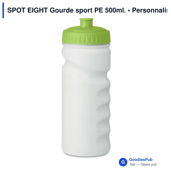 SPOT EIGHT Gourde sport PE 500ml. - Image 4