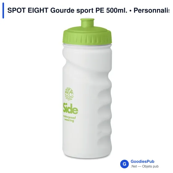 SPOT EIGHT Gourde sport PE 500ml. - Image 5