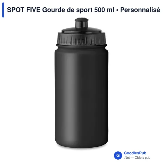 SPOT FIVE Gourde de sport 500 ml - Image 2