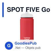 SPOT FIVE Gourde de sport 500 ml - Miniature 4