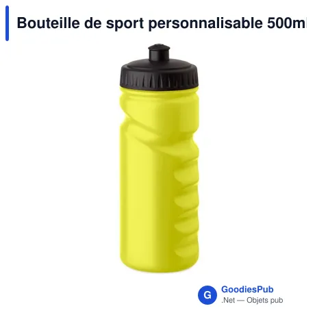 Bouteille de sport personnalisable 500ml avec logo - SPOT FRESH