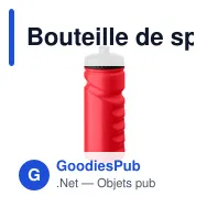 Bouteille de sport personnalisable 500ml avec logo - SPOT FRESH - Miniature 9