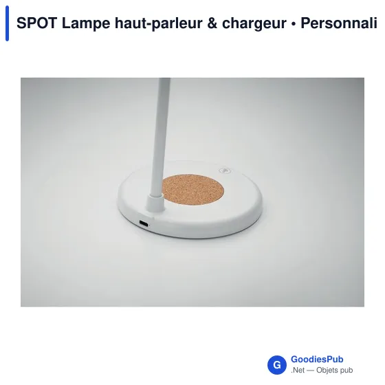 SPOT Lampe haut-parleur & chargeur - Image 6