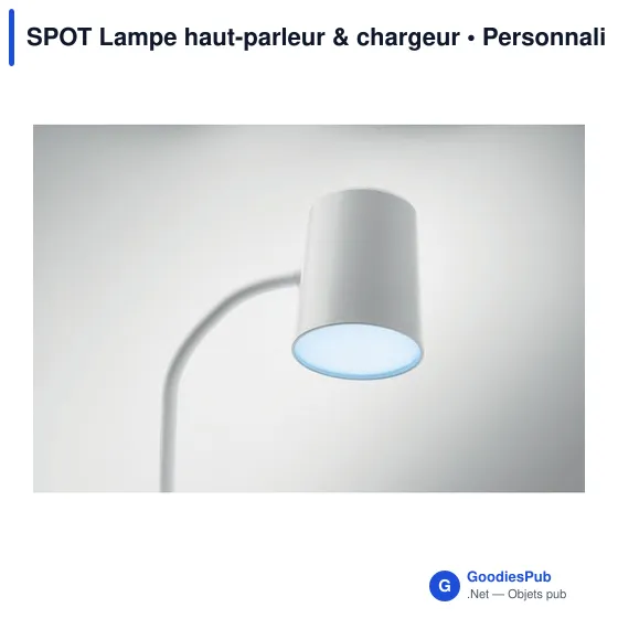 SPOT Lampe haut-parleur & chargeur - Image 9
