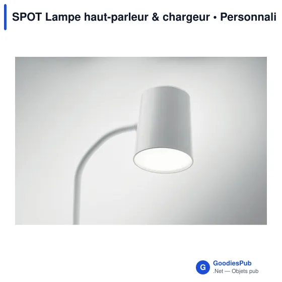 SPOT Lampe haut-parleur & chargeur - Image 10