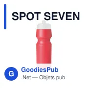 SPOT SEVEN Gourde de sport 700 ml - Miniature 3