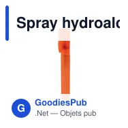 Spray hydroalcoolique personnalisable 8 ml pour les mains avec logo - Pocket - Miniature 2