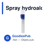 Spray hydroalcoolique personnalisable 8 ml pour les mains avec logo - Pocket - Miniature 6