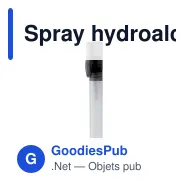 Spray hydroalcoolique personnalisable 8 ml pour les mains avec logo - Pocket - Miniature 7