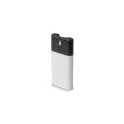 Variante Blanc / Noir - Spray hydroalcoolique personnalisable 20 ml avec logo - Format poche