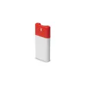 Variante Blanc / Rouge - Spray hydroalcoolique personnalisable 20 ml avec logo - Format poche