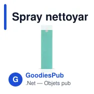 Spray nettoyant écran personnalisable 15 ml avec logo - Bicolore microfibre - Miniature 2