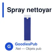 Spray nettoyant écran personnalisable 15 ml avec logo - Bicolore microfibre - Miniature 4