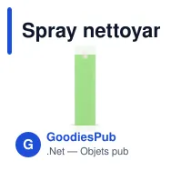 Spray nettoyant écran personnalisable 15 ml avec logo - Bicolore microfibre - Miniature 6