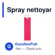 Spray nettoyant écran personnalisable 15 ml avec logo - Bicolore microfibre - Miniature 7