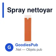 Spray nettoyant écran personnalisable 15 ml avec logo - Bicolore microfibre - Miniature 9