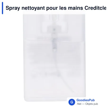 Spray nettoyant pour les mains Creditclean