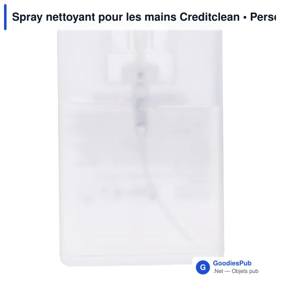 Spray nettoyant pour les mains Creditclean - Image 1