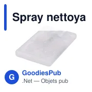 Spray nettoyant pour les mains Creditclean - Miniature 3