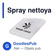 Spray nettoyant pour les mains Creditclean - Miniature 4