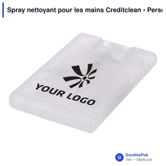 Spray nettoyant pour les mains Creditclean - Image 4