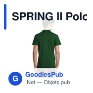 SPRING II Polo Homme 210g - Miniature 8