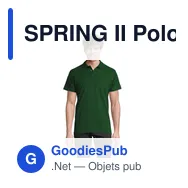 SPRING II Polo Homme 210g - Miniature 10