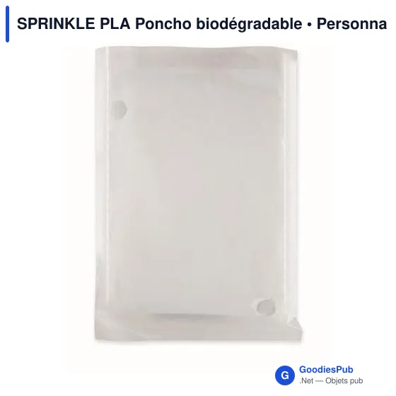 SPRINKLE PLA Poncho biodégradable - Image 1