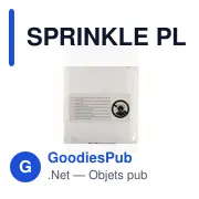 SPRINKLE PLA Poncho biodégradable - Miniature 2