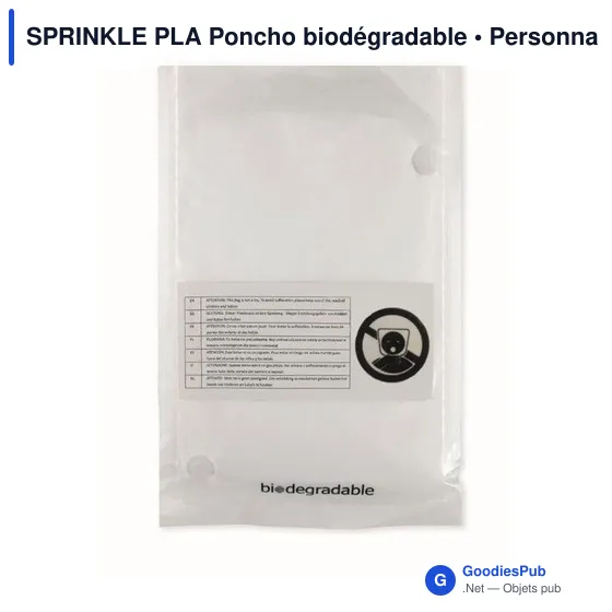 SPRINKLE PLA Poncho biodégradable - Image 2