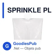 SPRINKLE PLA Poncho biodégradable - Miniature 3