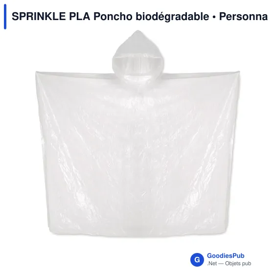 SPRINKLE PLA Poncho biodégradable - Image 3