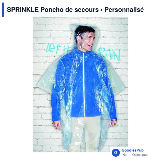 SPRINKLE Poncho de secours - Image 2