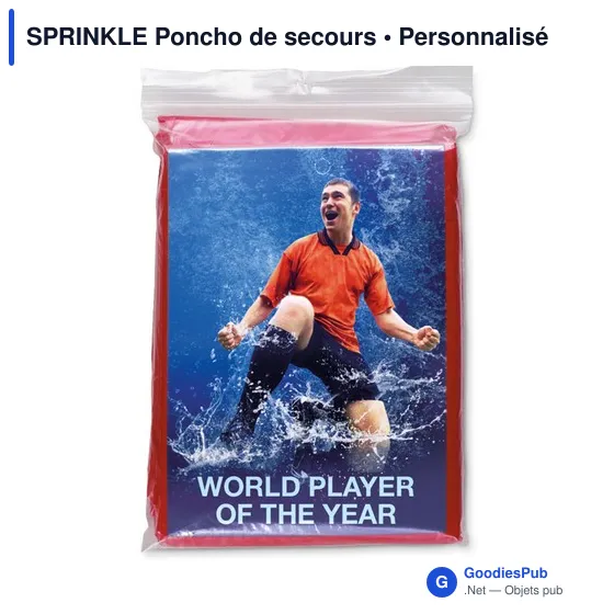 SPRINKLE Poncho de secours - Image 4
