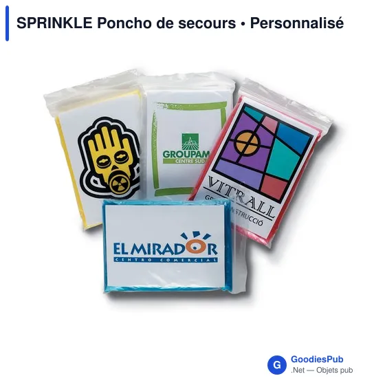SPRINKLE Poncho de secours - Image 7
